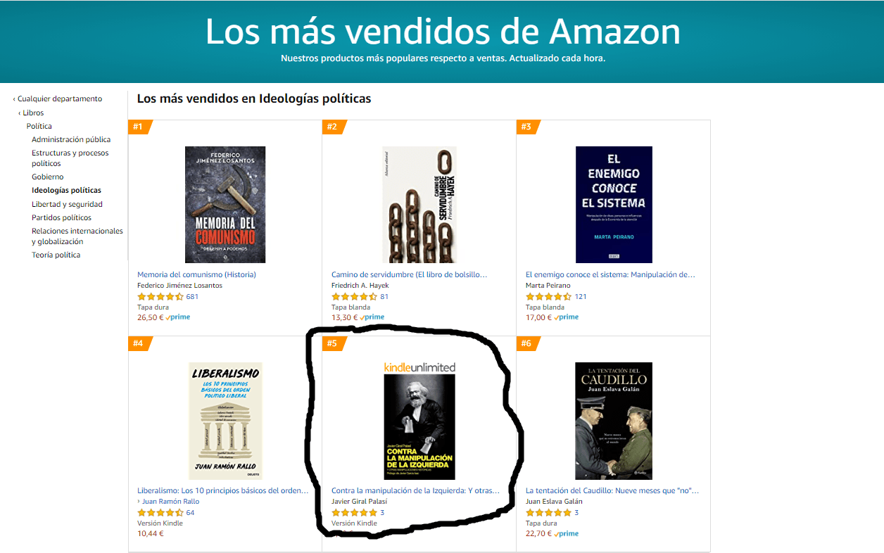 los más vendidos de ámazon cortado